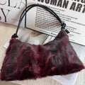 Real Mink Fur Bag Shoulder - 6