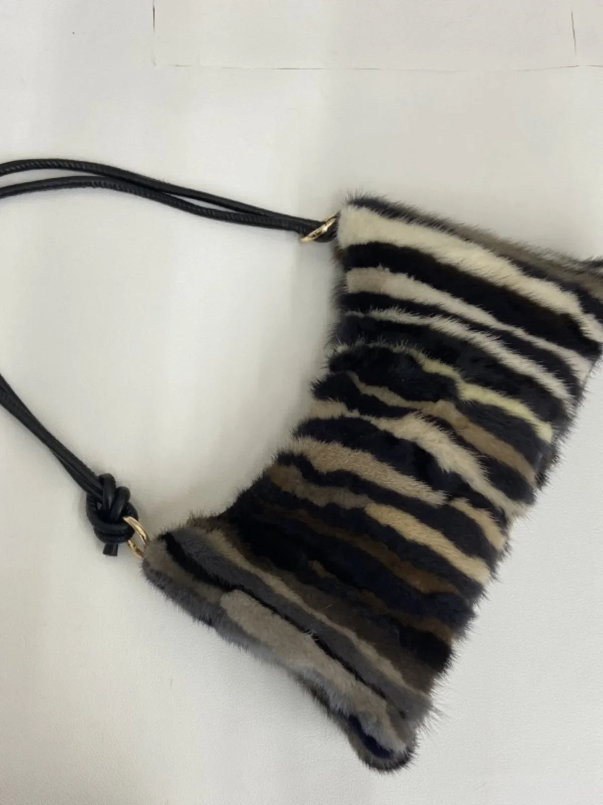 Real Mink Fur Bag Shoulder