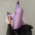 Red Pantyhose Female See Through Tights Women - Purple / One Size