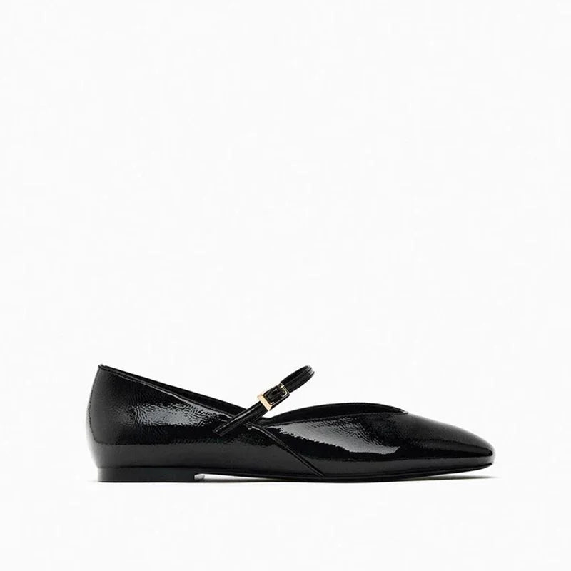 Red Women Ballet Shoes - black / 42