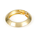 Retro Brushed Golden Simple Bracelet For Women - Bright Surface - electronic accessories