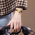 Retro Casual Simple Versatile Quartz Watch - Gold