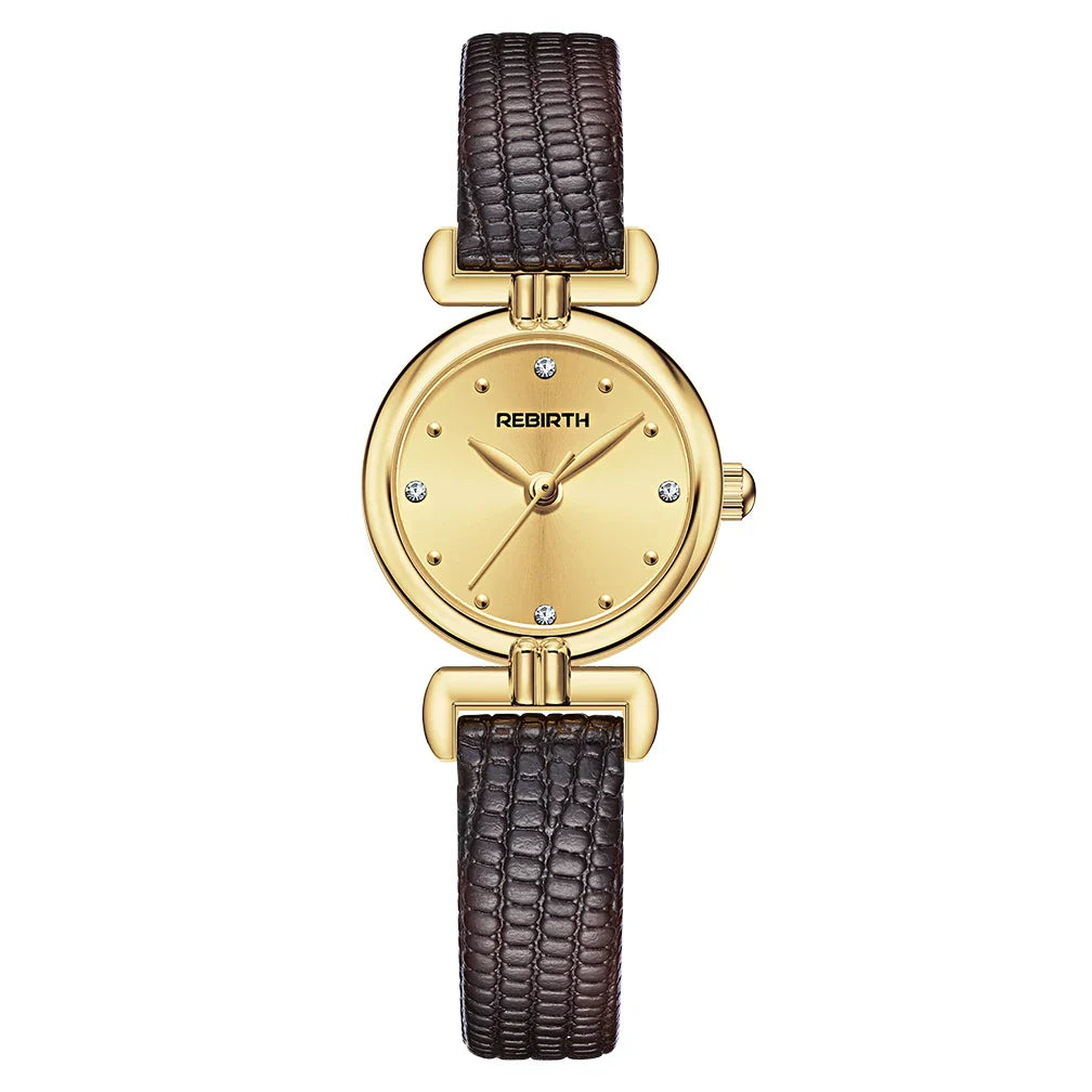 Retro Casual Simple Versatile Quartz Watch - Gold
