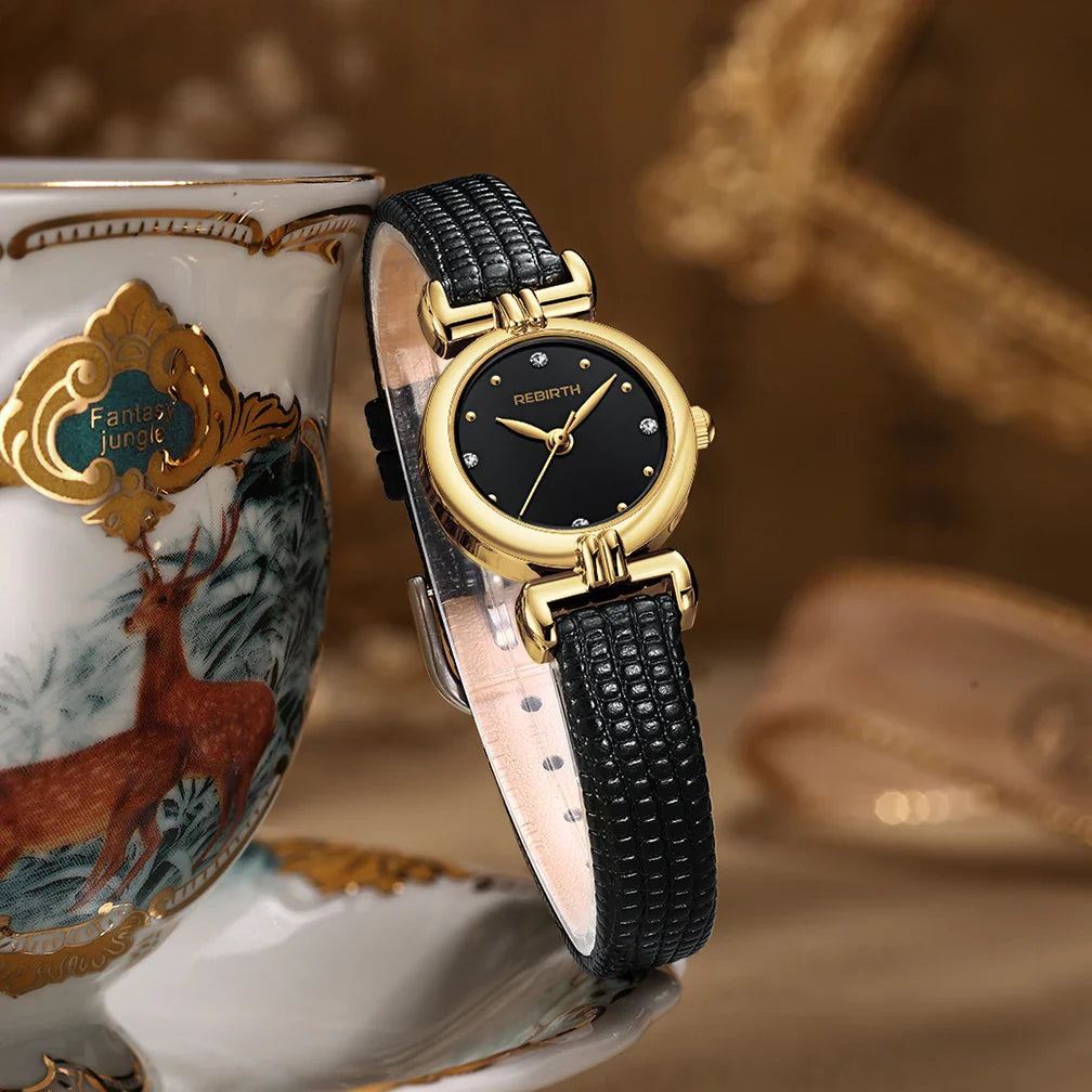 Retro Casual Simple Versatile Quartz Watch - Gold