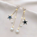 Retro Fairy Mori Style Super Ear Clip Without Pierced Ears - Chocolate Temperament Star - electronic accessories