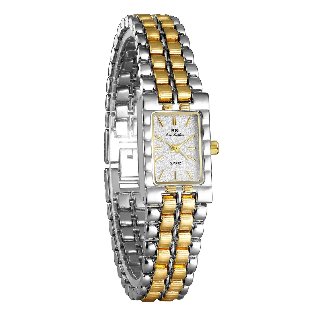 Retro Gold Rectangle Classic Watch For Women