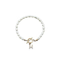 Retro Minimalist Style Pearl 26 Letter Bracelet For Women - electronic accessories