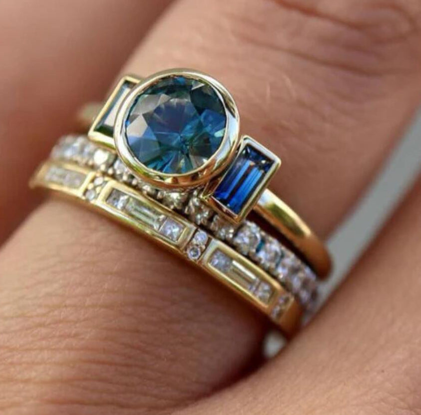 Retro Simple And Exaggerated Unique Women Ring - electronic accessories