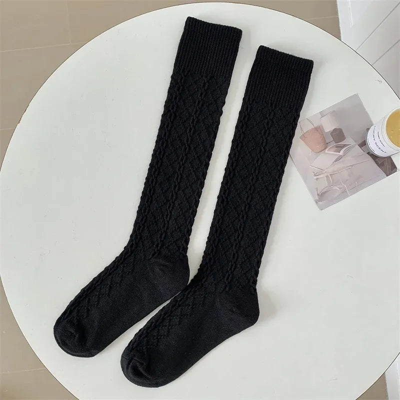 Retro Women Stockings High Quality - black / One Size
