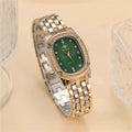 Rhinestone Luxury Multi-color Oval Dial Watch - Norellé