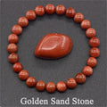 Rose Stone Agate Mixed Colorful Beads Bracelet - Sands - electronic accessories