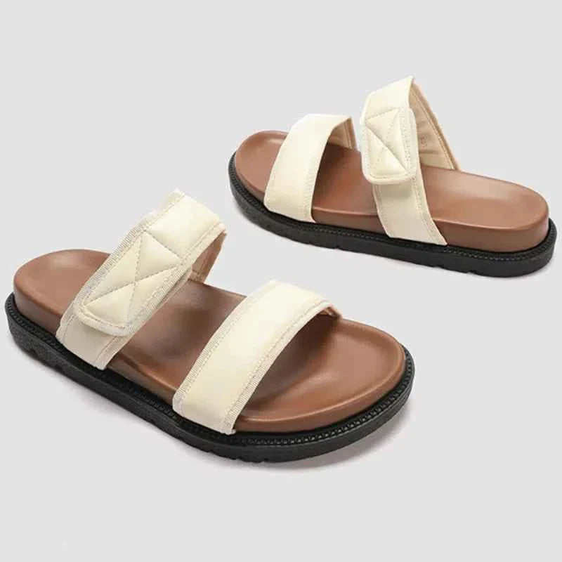 Round Toe Soft Sole Platform Sandal Women