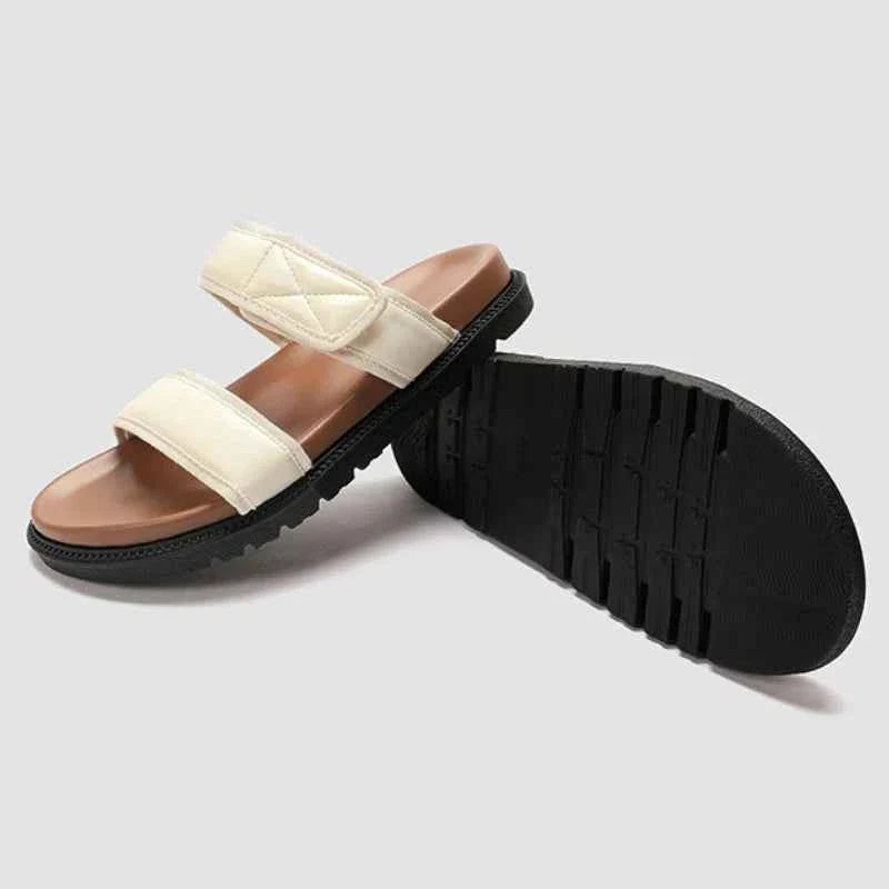 Round Toe Soft Sole Platform Sandal Women