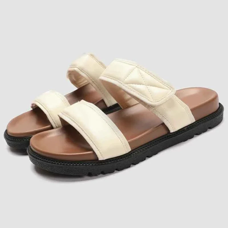 Round Toe Soft Sole Platform Sandal Women