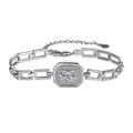 S925 Sterling Silver Moissanite Geometric Bracelet - 1 Karat Redean Cut / electronic accessories