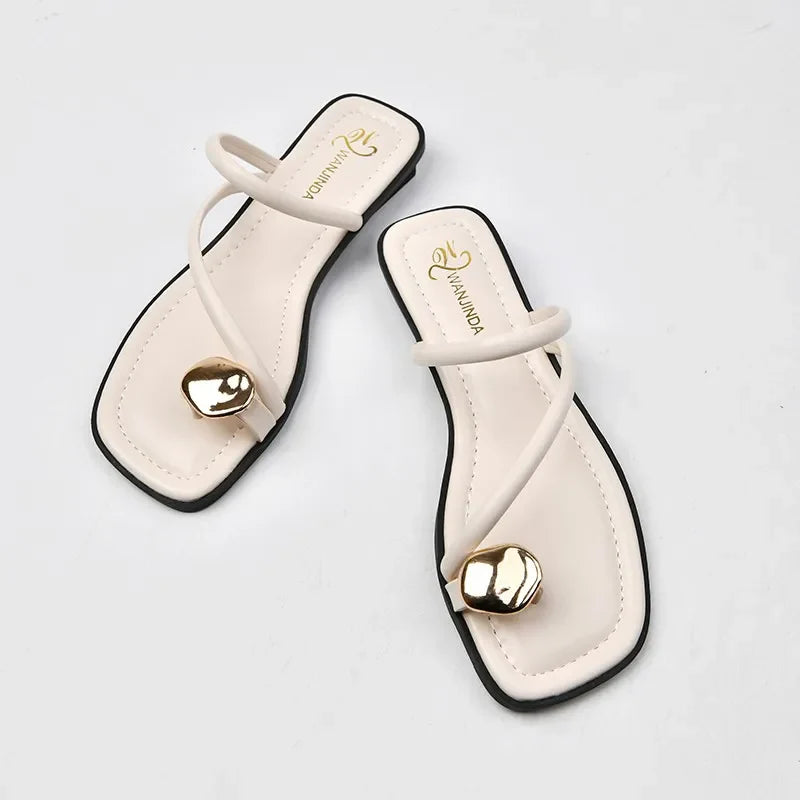 Sandals Woman - Beige / 40