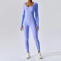 Seamless Yoga Suit Women’s Bodysuit - Lavender / M / CHINA