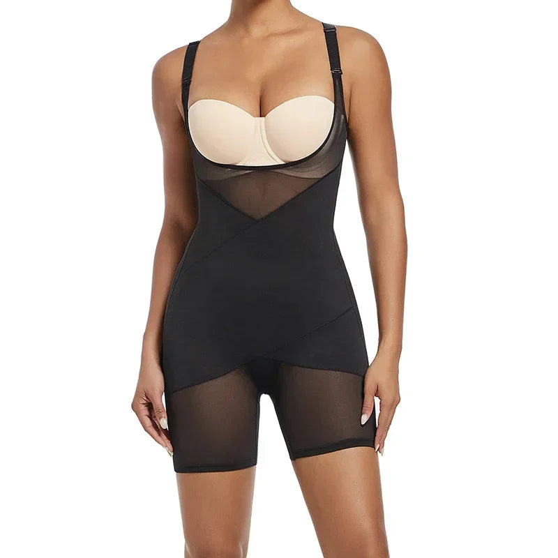 Shapewear Bodysuit Body Shaper Women - Black 803 / M / CHINA