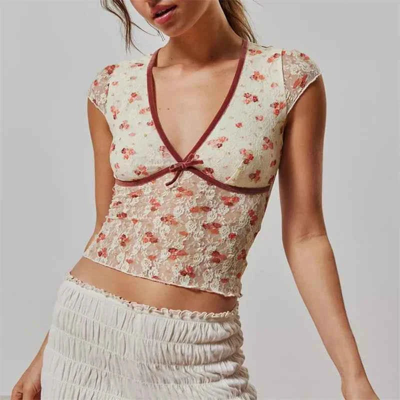 Sheer Crop Top