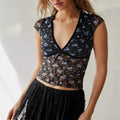 Sheer Crop Top
