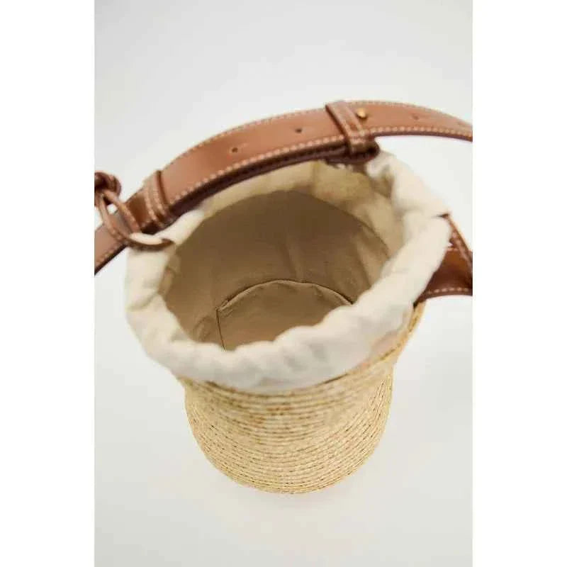 Shoulder Grass Woven Bag