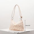 Shoulder Sequin Bag - Beige