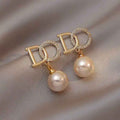 Simple Advanced Pearl Vintage Earrings - Norellé