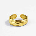 Simple And Irregular Ring Personality Ornament - R1041 / Adjustable Opening - electronic accessories