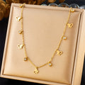 Simple Gold-plated Butterfly Wafer Accessory Pendant Chain - electronic accessories