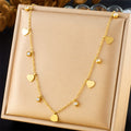 Simple Gold-plated Butterfly Wafer Accessory Pendant Chain - N3054 - electronic accessories