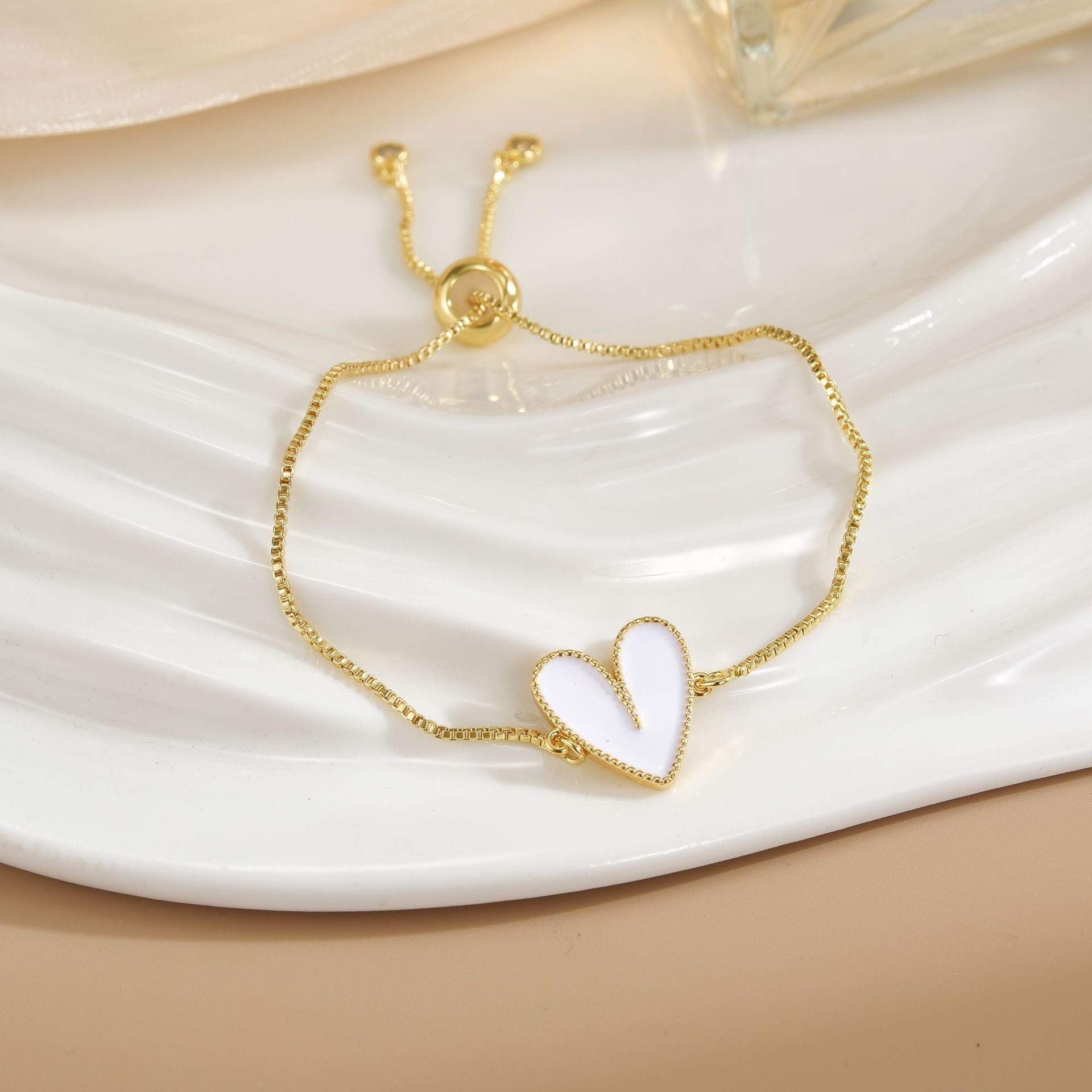 Simple Rotatable Flower Color-preserving Pure Copper Gold-plated Bracelet - Rotating 38 - electronic accessories