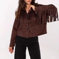 Single Breasted Tassel Women Jackets Vintage - 03 As Picture / XXL