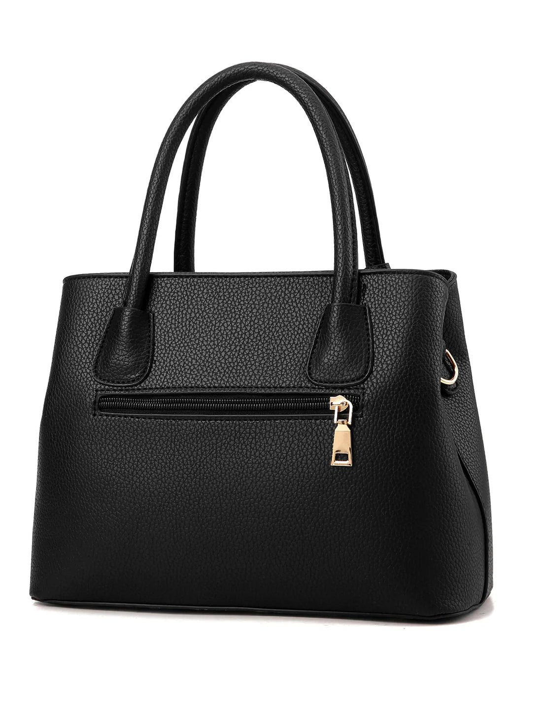 Single Shoulder Oblique Cross Women’s Bag - black