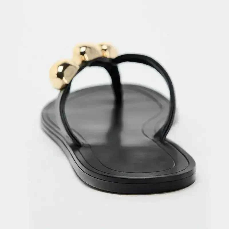 Single Toe Flip Flops Women's Shoes