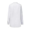 Slim Button White Shirt Women