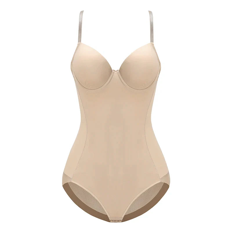 Slimming Underwear Bodysuits Shapewear Women - Beige / XXL