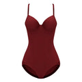 Slimming Underwear Bodysuits Shapewear Women - Burgundy / XXL