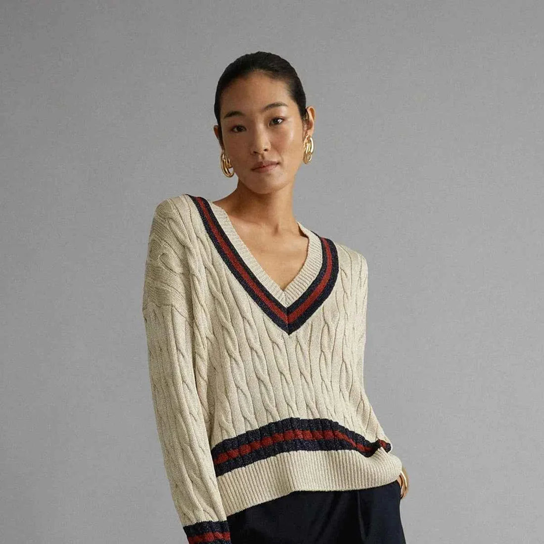 Smooth Water Drop Shaped Hollow Earrings Stainless Steel