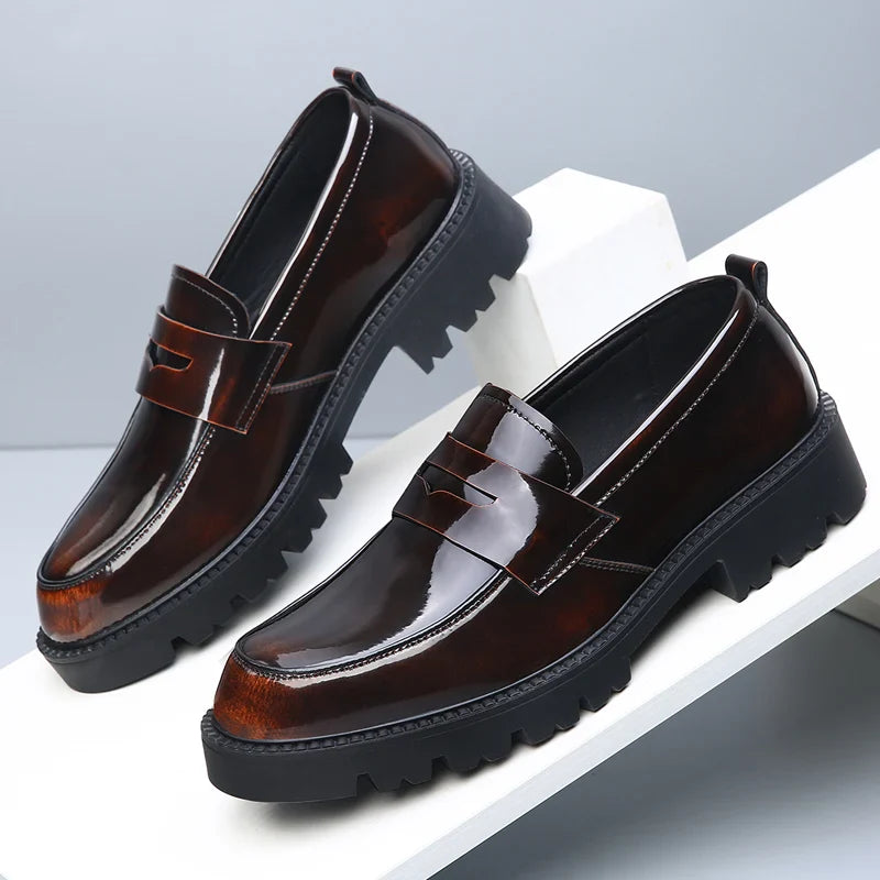 Soft Leather Breathable Loafers