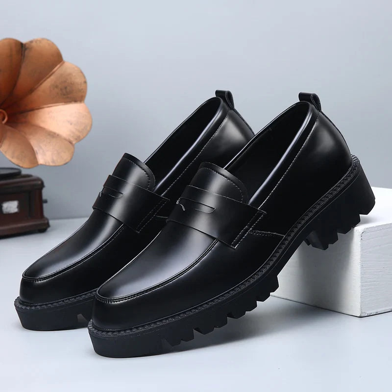 Soft Leather Breathable Loafers