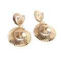 Spiral Earrings - Gold - electronic accessories