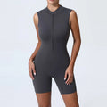 Sports Scrunch Butt Short Suit Women’s - charcoal gray / L / CHINA