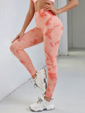 Sports Trousers Skinny Peach Hip Raise High Waist - Orange / L - Other