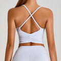 Sports Underwear Women’s Cross Beauty Back Vest Yoga - Light Blue / L - Other