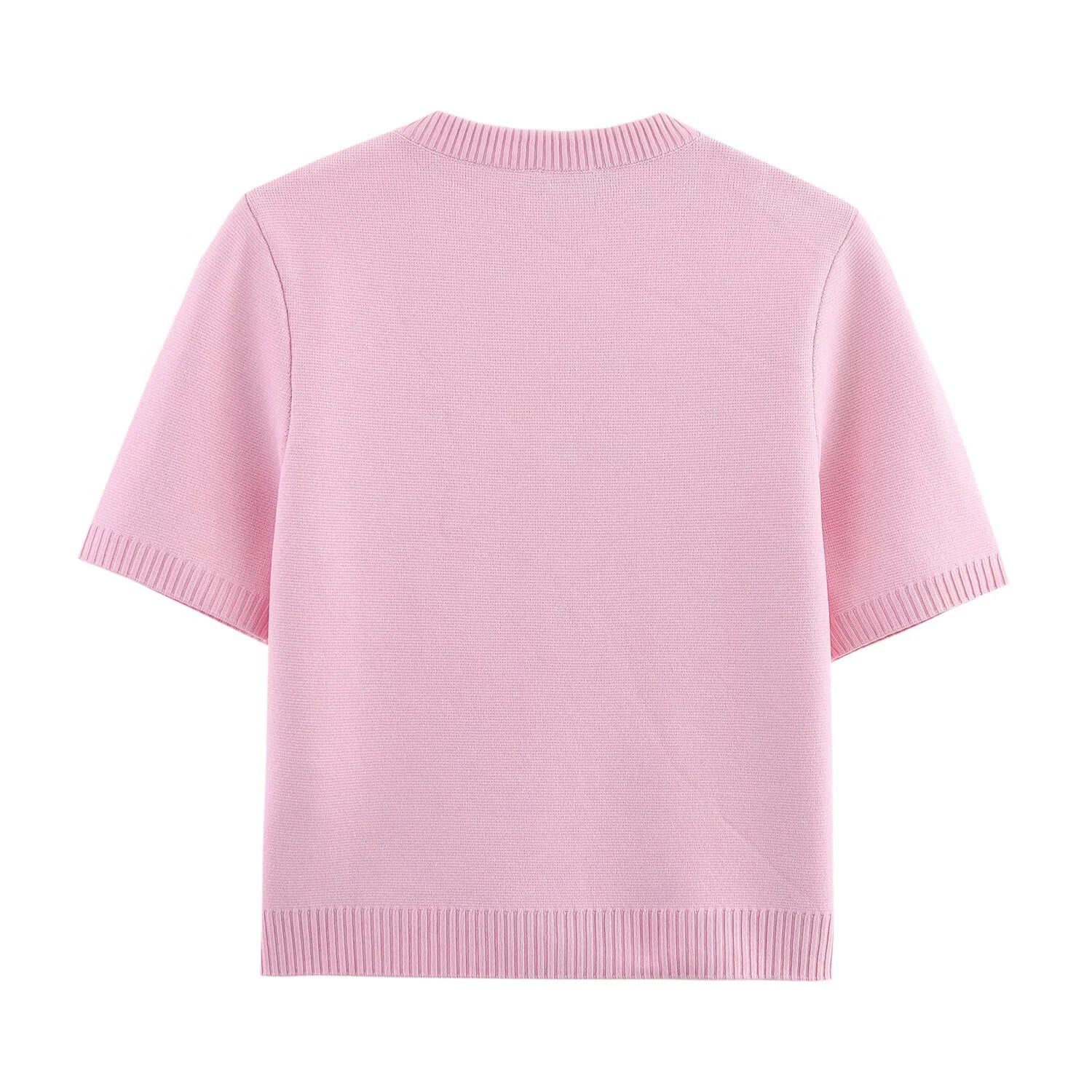 Spring And Summer New Women’s Short Sleeved Simple Fashion Style - Other