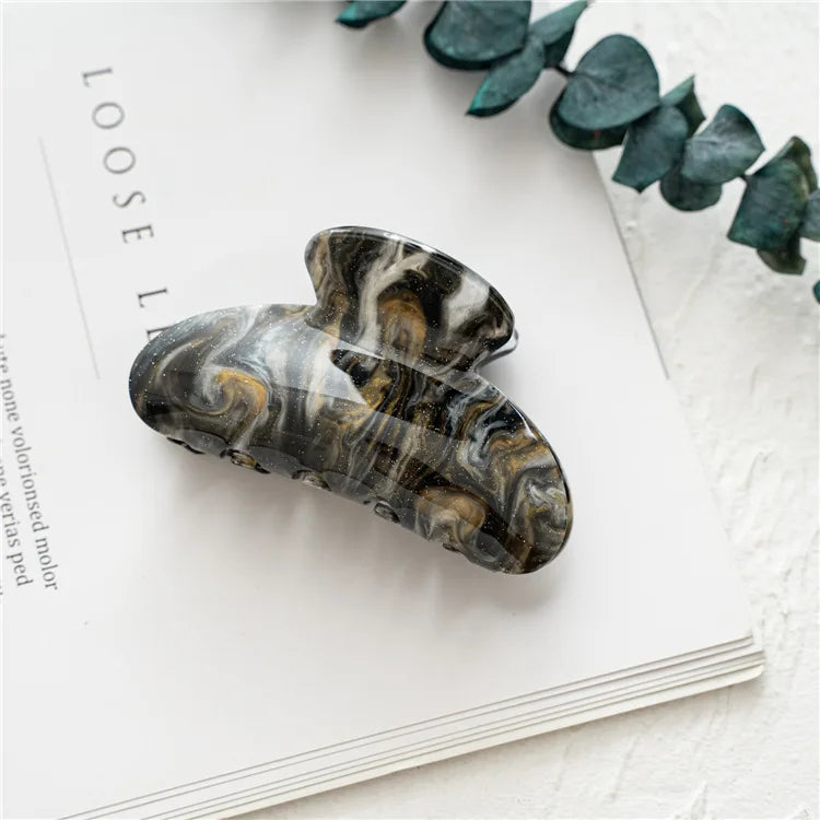 Spring Starry Sky Acrylic Hair Claw Clips