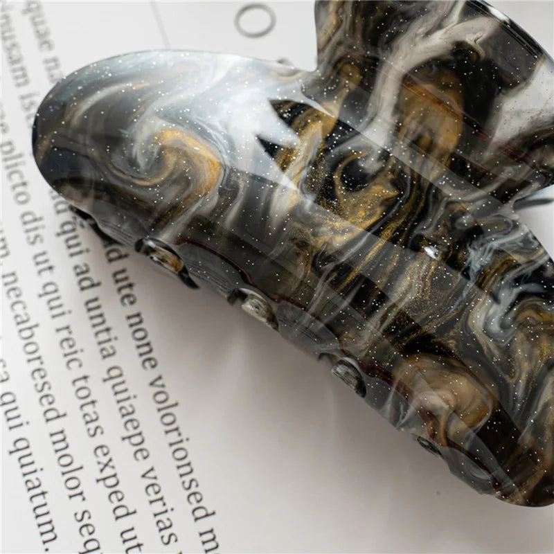 Spring Starry Sky Acrylic Hair Claw Clips