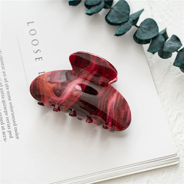 Spring Starry Sky Acrylic Hair Claw Clips