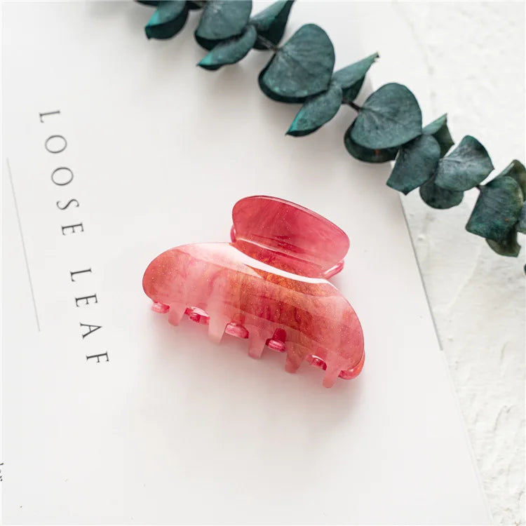 Spring Starry Sky Acrylic Hair Claw Clips