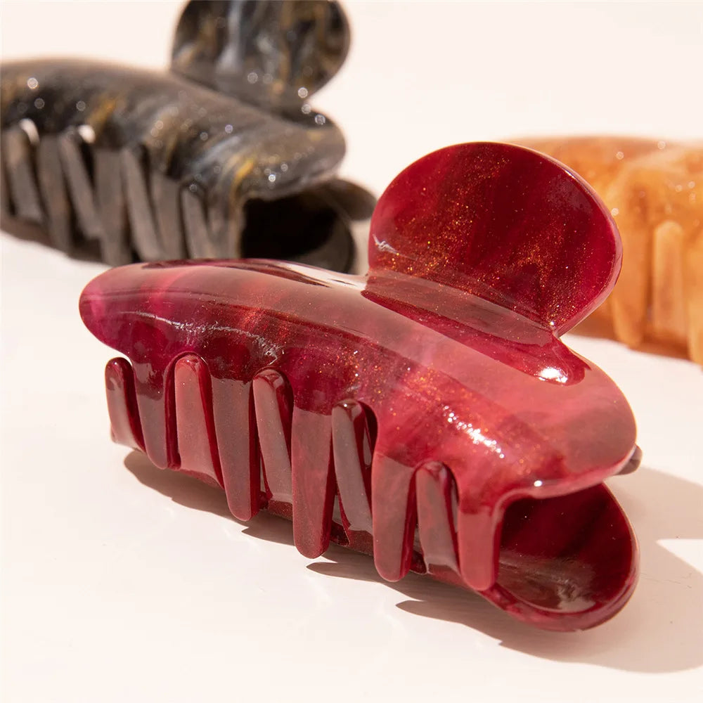 Spring Starry Sky Acrylic Hair Claw Clips